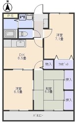 メルベーユの物件間取画像